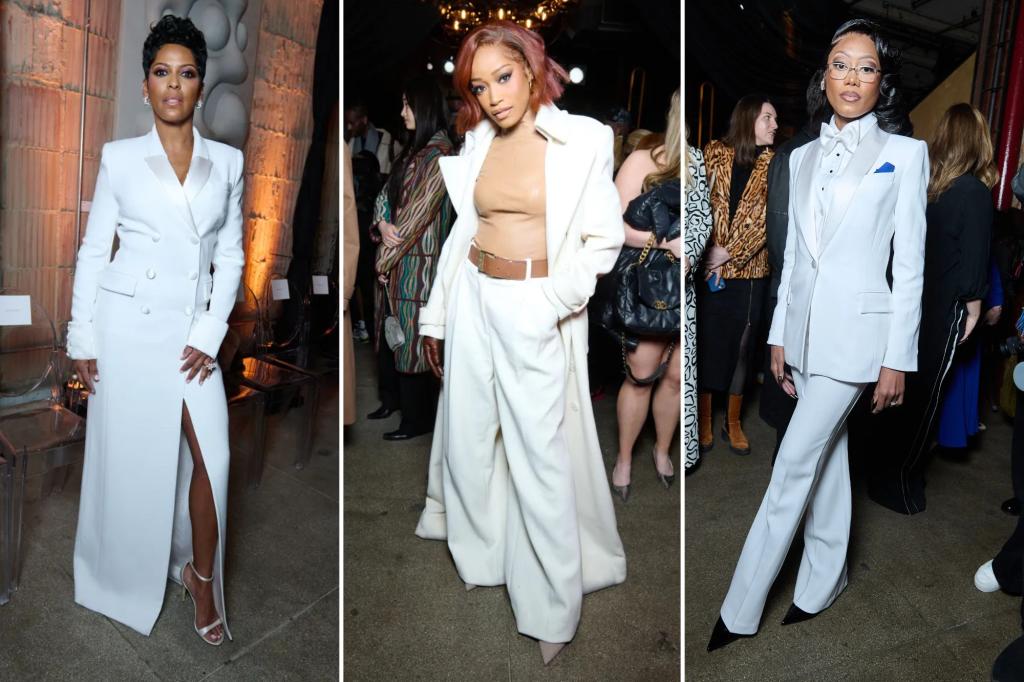 Keke Palme, Muni Long suit up for Sergio Hudson at NYFW