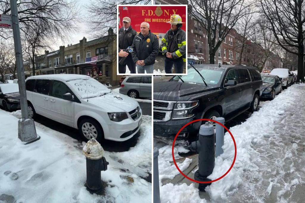 Blocked NYC fire hydrant complaints doubled since pandemic as bike lanes, lack of cops may be to blame