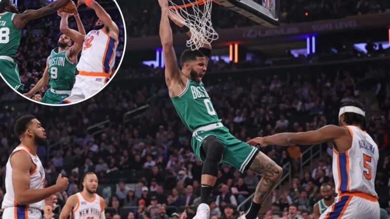 Knicks completely outclassed by Celtics again in another ugly beatdown