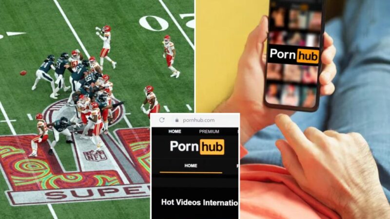 These steamy Pornhub searches spiked during Super Bowl 2025