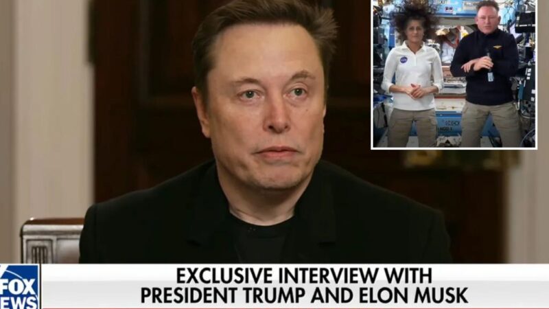 Elon Musk says stranded astronauts were ‘left up there for political reasons’ by Biden