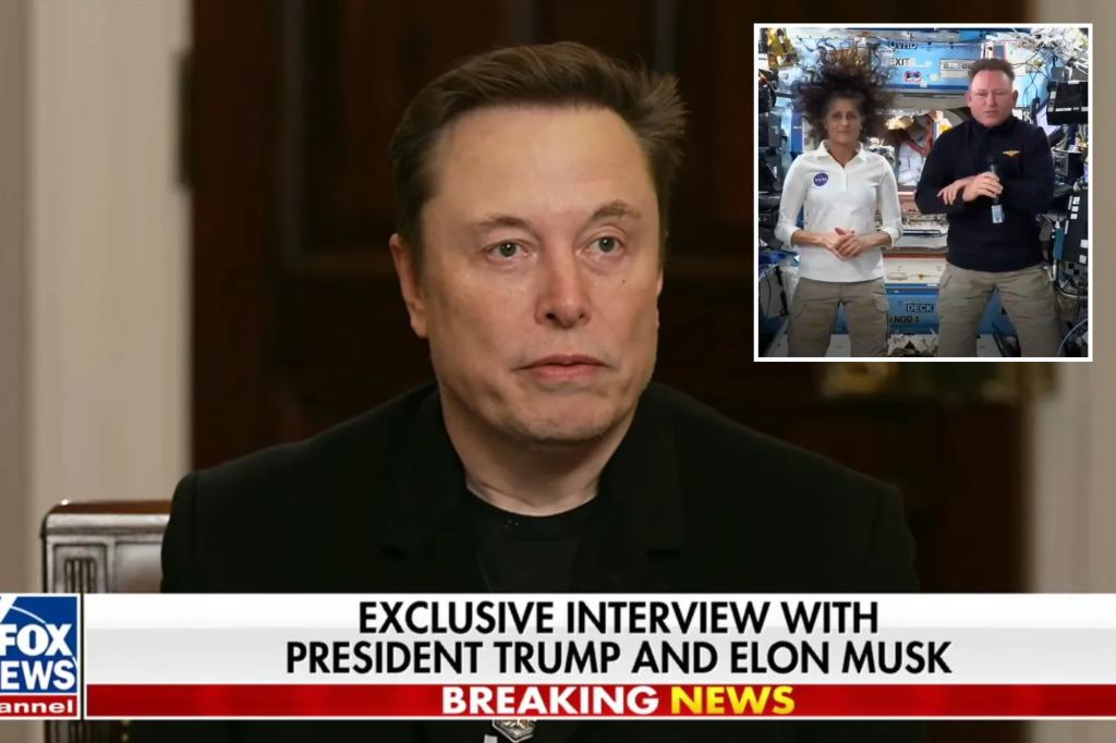 Elon Musk says stranded astronauts were ‘left up there for political reasons’ by Biden