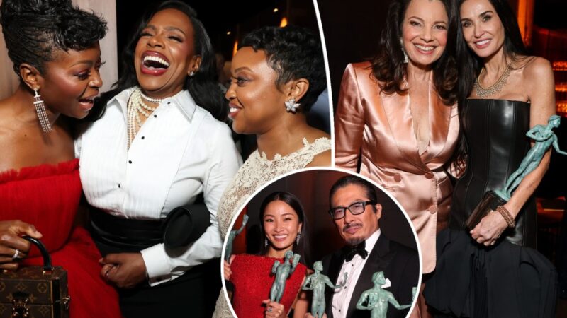 SAG Awards 2025 Afterparty: See the stars celebrate the night away