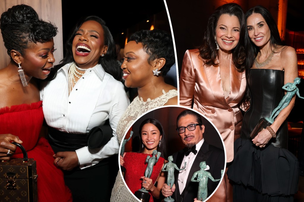 SAG Awards 2025 Afterparty: See the stars celebrate the night away