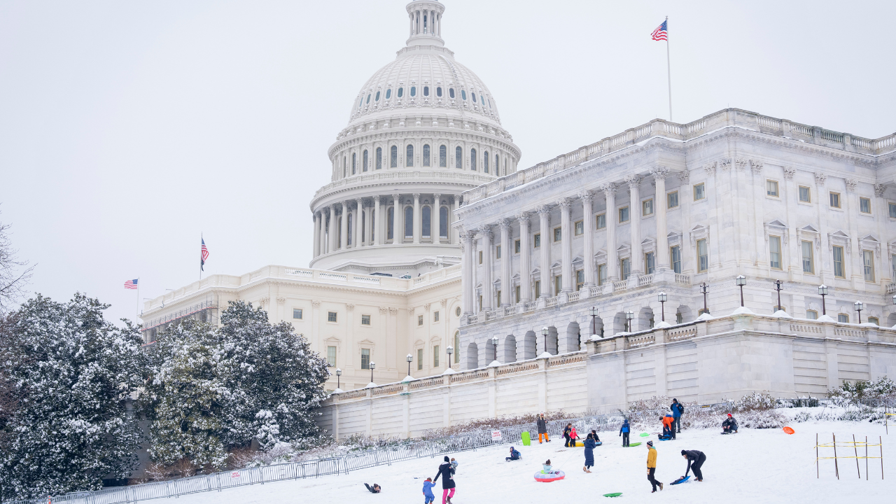 House GOP’s budget impasse thaws just as winter storm sacks Capitol