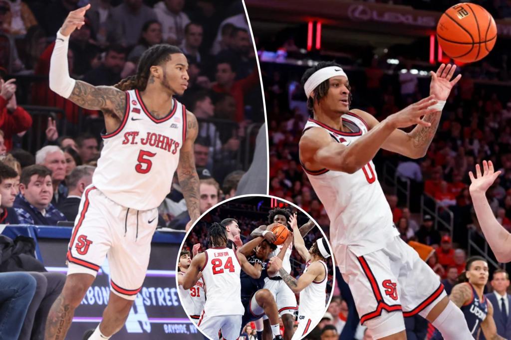 St. John’s destroys UConn for first season sweep in 25 years