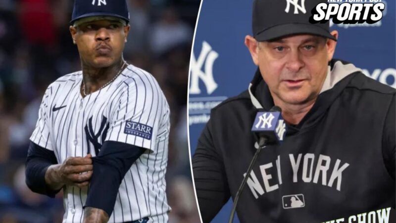 Aaron Boone explains why Marcus Stroman unfollowed Yankees