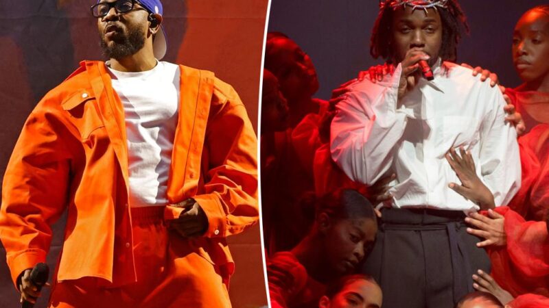 Kendrick Lamar skips over ‘pedophile’ lyric in Super Bowl 2025 halftime show amid Drake feud