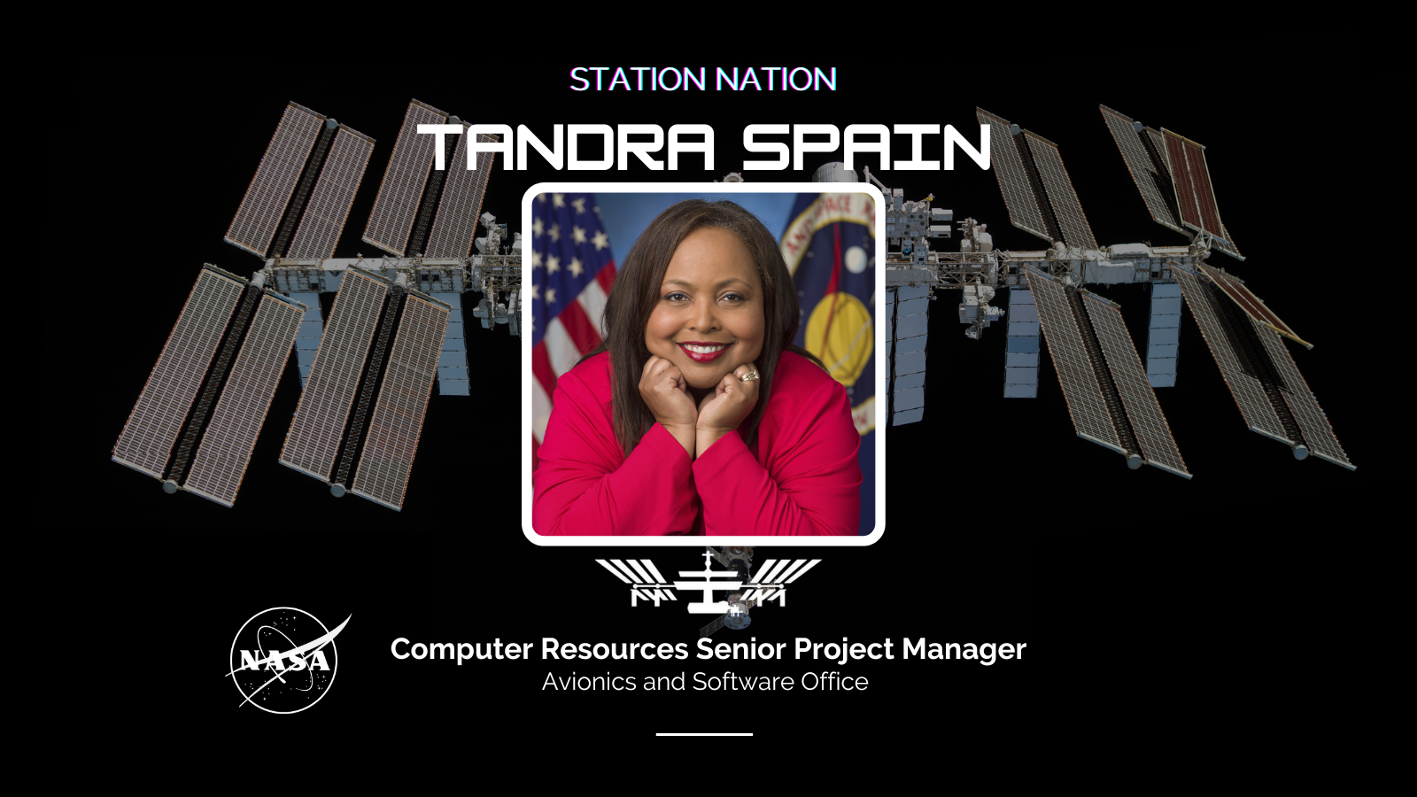 Station Nation: Meet Tandra Gill Spain, Computer Resources Senior Project Manager in the Avionics and Software Office 