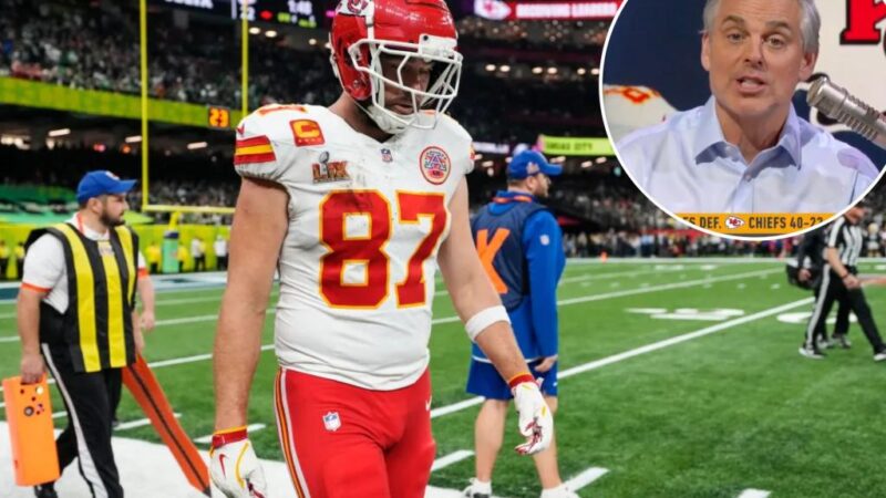 Colin Cowherd suggests ‘clean break’ for Travis Kelce, Chiefs as he contemplates retirement