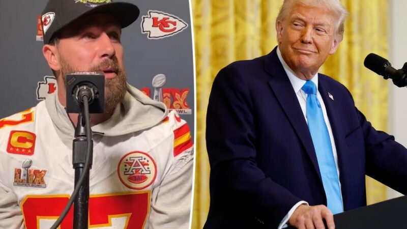 Travis Kelce honored that Trump will attend Super Bowl 2025