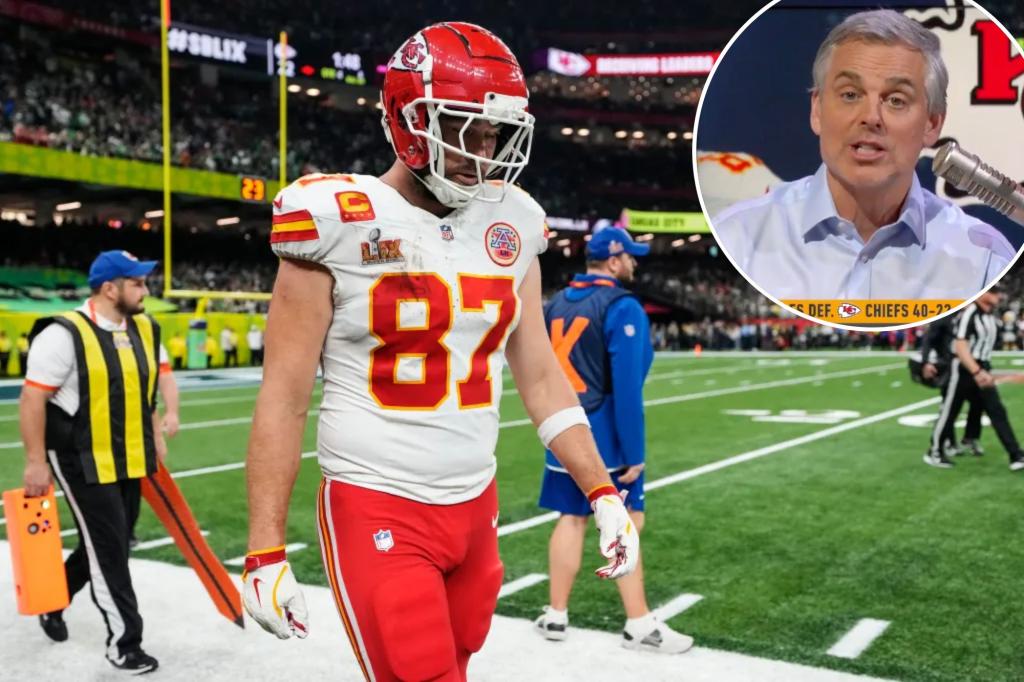 Colin Cowherd suggests ‘clean break’ for Travis Kelce, Chiefs as he contemplates retirement