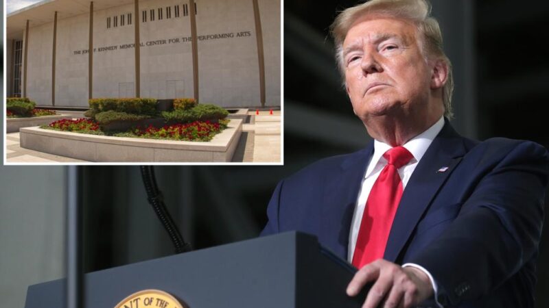 Trump to purge Kennedy Center board of trustees and make himself chairman