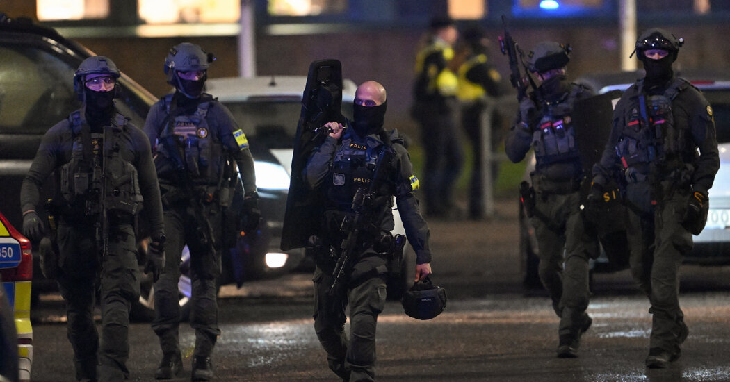 ‘Screams and Smoke’: How a Deadly Mass Shooting Unfolded in Sweden